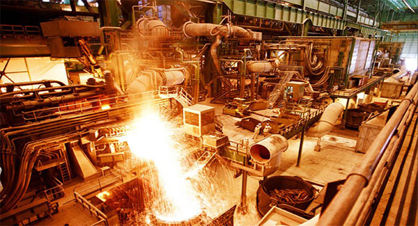 ظرفیت دو میلیون تنی تولید محصولات فولادی در استان سمنان