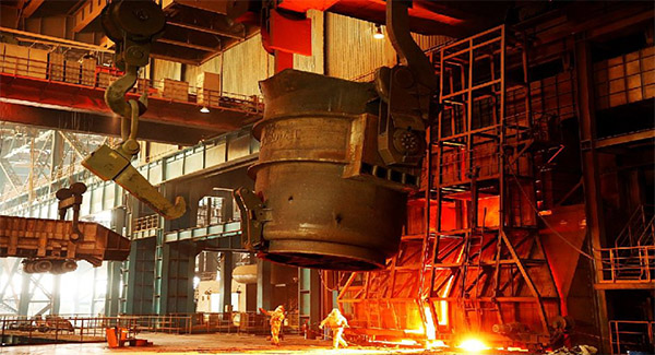 افزایش ۸ درصدی تولید شمش فولاد و ۴ درصدی محصولات
