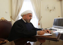 قدردانی دکتر روحانی از چادرملو برای حضور در طرح ملی انتقال آب