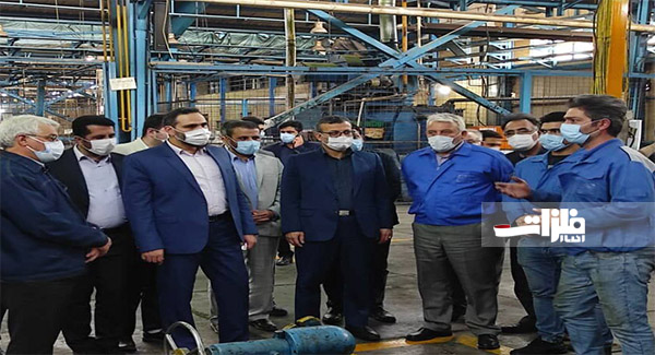 راه‌اندازی خط تولید میلگرد در فولاد آذربایجان
