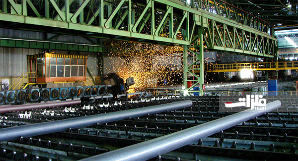 تولید ۴۰ هزار تن لوله فولادی بدون درز در لوله گستر اسفراین