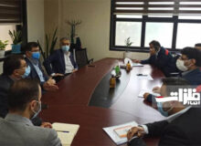 جلسه مشترک مدیران بانک‌های سپه و انصار با مدیران امور مالی فولاد اکسین برگزار شد