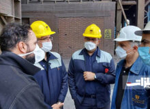 مدیرعامل ذوب‌آهن از روند تولید و تعمیرات کارخانه بازدید کرد