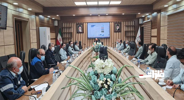 برگزاری جلسه روند اجرای طرح‌های فولاد خوزستان