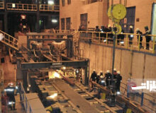 تولید شمش ۹۵ تن فولادی در اسفراین