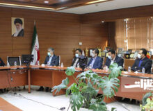 دیدار مدیران بانک سپه خوزستان با مدیرعامل فولاد اکسین