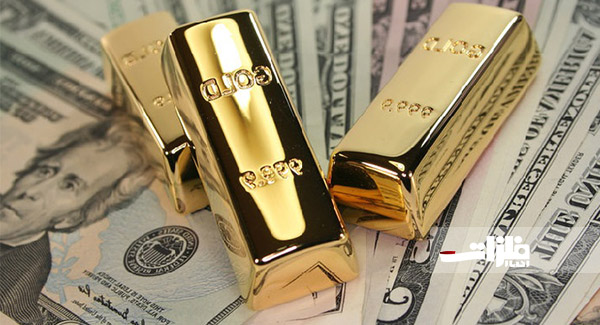 دلار مانع افزایش قیمت طلا شد
