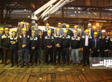 اتمام تعمیرات اساسی کنتیواتل شماره۳۹ کارگاه شمش فولادسازی ذوب‌آهن