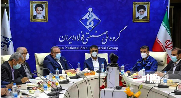 حمایت بانک‌ ملی از گروه ملی صنعتی فولاد ایران