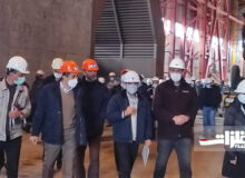 مدیرعامل شرکت ملی ایران از فولاد سفیددشت بازدید کرد