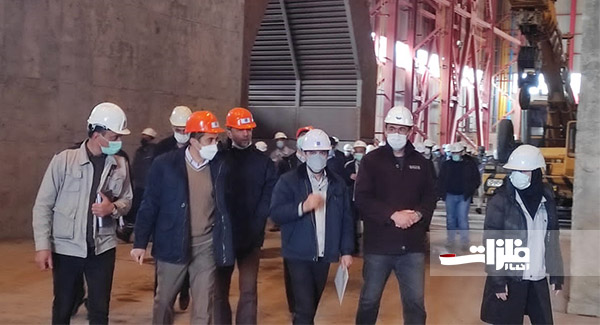 مدیرعامل شرکت ملی ایران از فولاد سفیددشت بازدید کرد