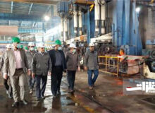 مدیرعامل فولاد خوزستان از سه شرکت زیرمجموعه خود بازدید کرد