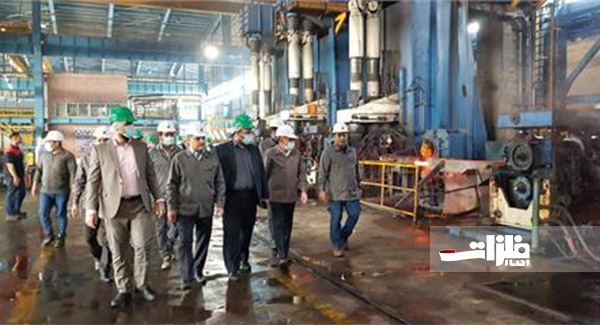 مدیرعامل فولاد خوزستان از سه شرکت زیرمجموعه خود بازدید کرد