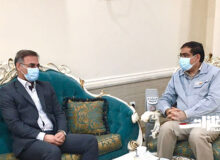 دیدار مدیرکل حفاظت از محیط زیست با قائم مقام مدیرعامل فولاد خوزستان