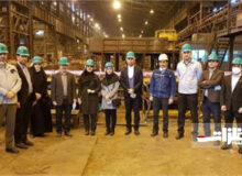 رییس مرکز ساخت داخل از فولاد خوزستان بازدید کرد