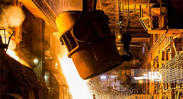 ۲۱٫۲ میلیون تن فولاد خام طی ۹ ماهه امسال تولید شد
