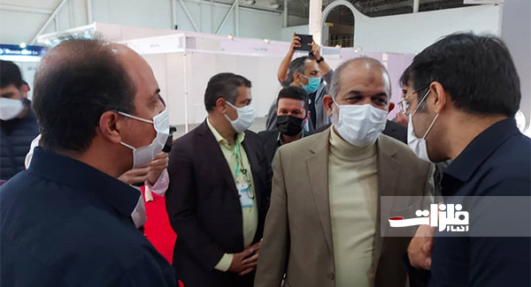 وزیر کشور از غرفه میدکو در نمایشگاه محیط زیست بازدید کرد