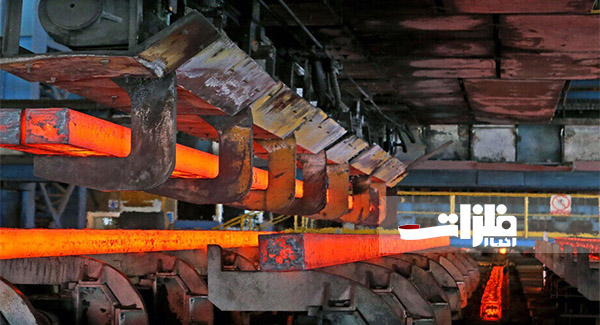 تولید ۹ میلیون تن فولاد در ایران طی چهار ماه